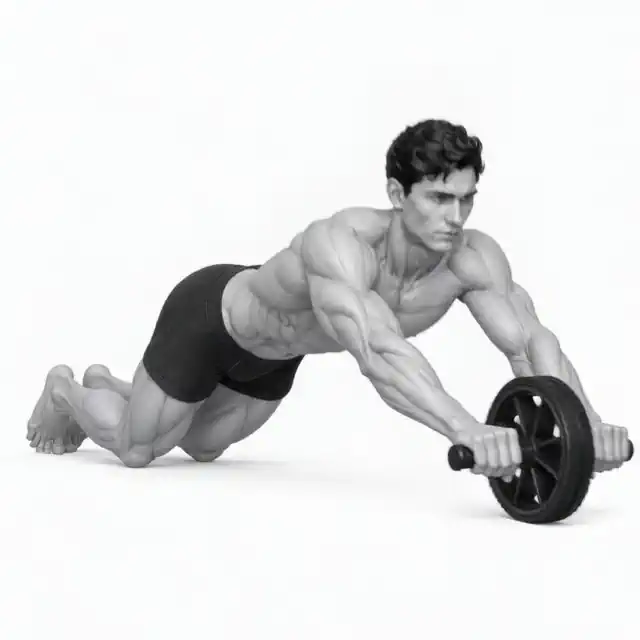 نمایش حرکت Ab Rollout