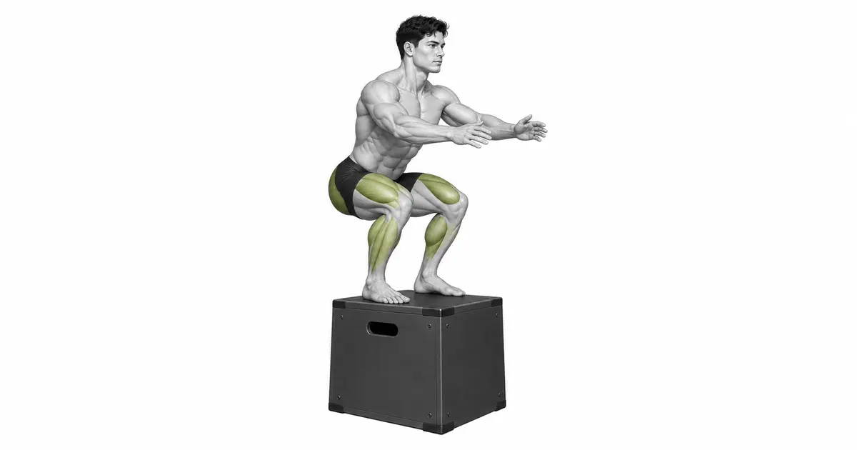 Box Jump — Box is te hoog as jy te diep moet hurk wanneer jy land