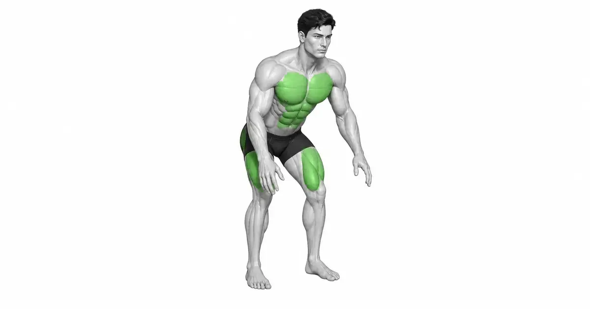 Burpees: Learn the safe basic form and progression of burpees that combine standing, planks, squats, and jumps in a controlled sequence.