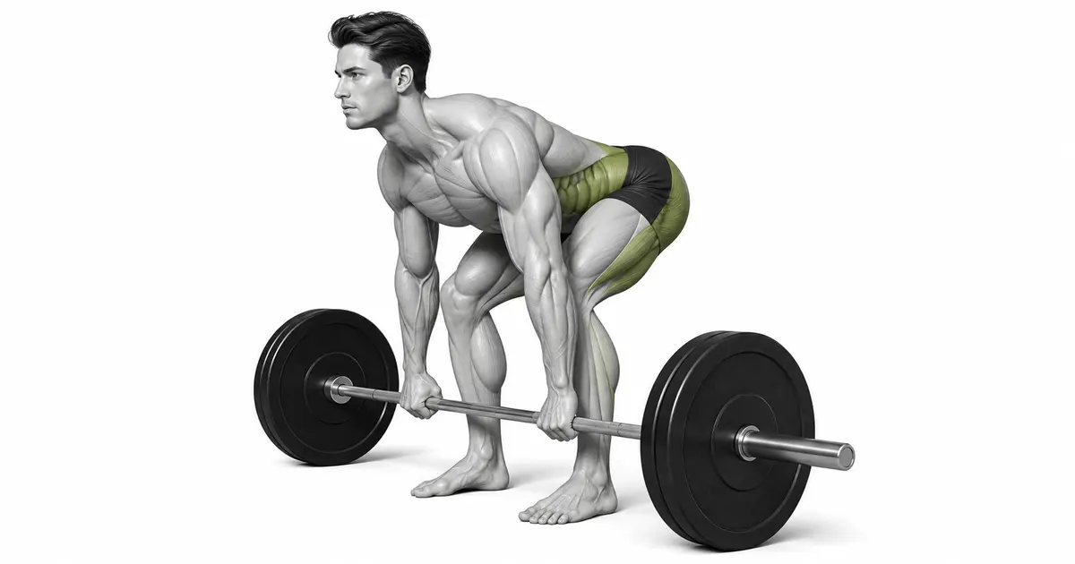 Deadlift — ហ៊ីងត្រគាក និងការជួសជុលដងខ្លួនត្រូវបានបង្កើតឡើងវិញជាមួយនឹងពាក្យដដែលៗនីមួយៗ។