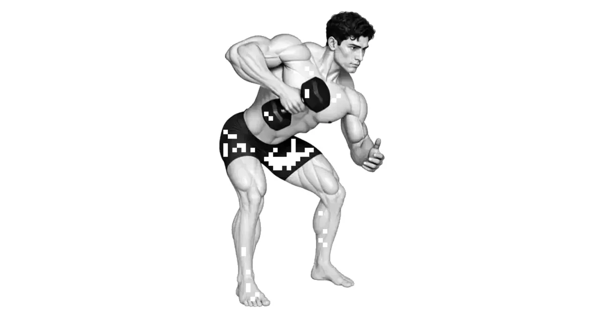 Lintasan sendi utama selama pembersihan dumbbell