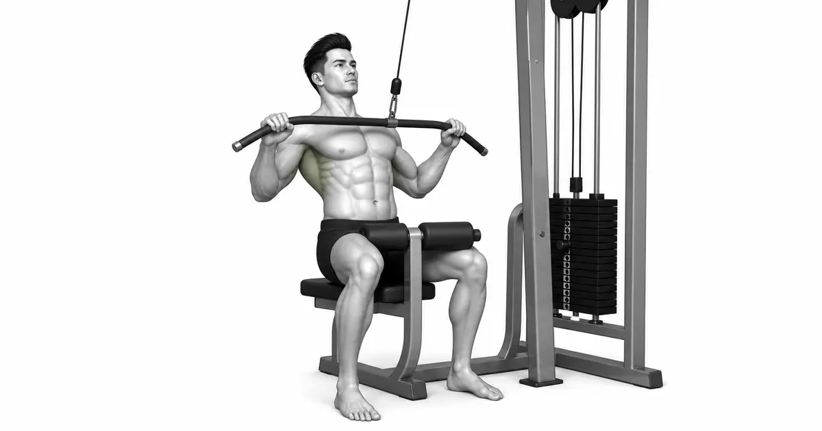 Lat pulldown — Ang isang malawak na grip ay isang pagpipilian lamang, hindi ang lihim na switch upang buksan ang iyong mga lats