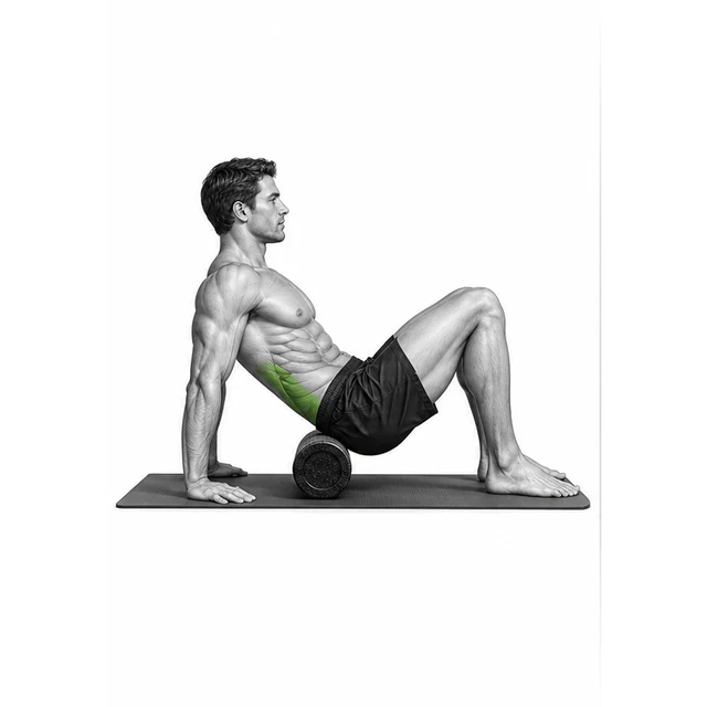 Postur awal Lumbar Rolling dan penyelarasan sendi