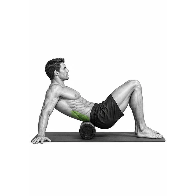 Lintasan sambungan utama selama Lumbar Rolling
