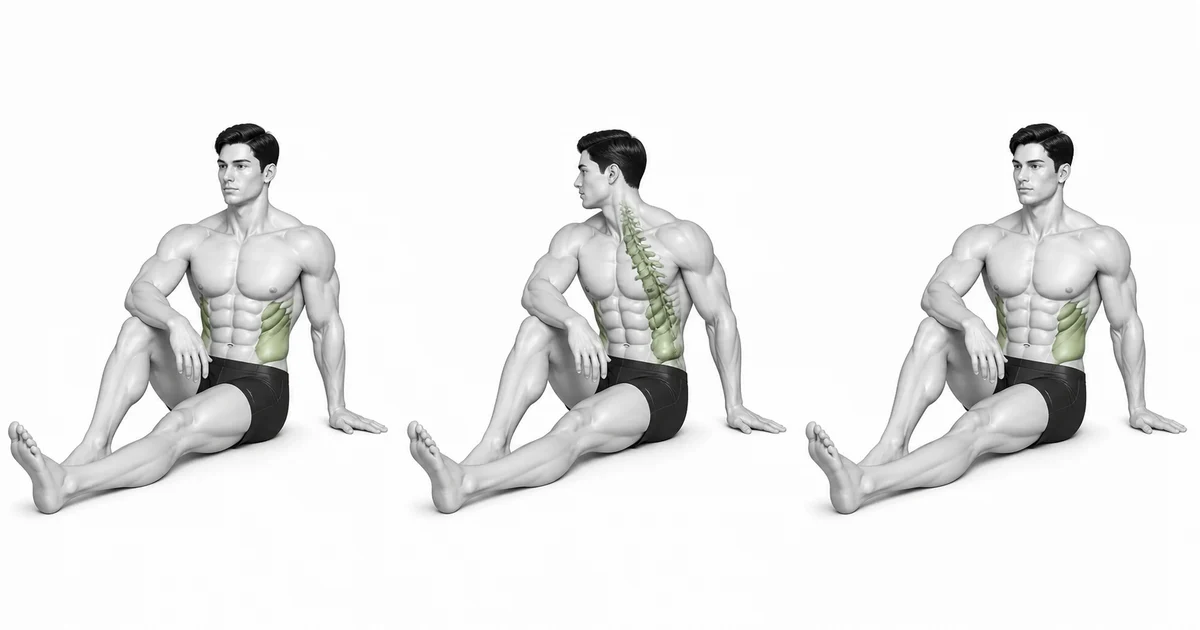 Vặn cột sống khi ngồi — Phạm vi có thể điều khiển là phạm vi hoạt động chính xác