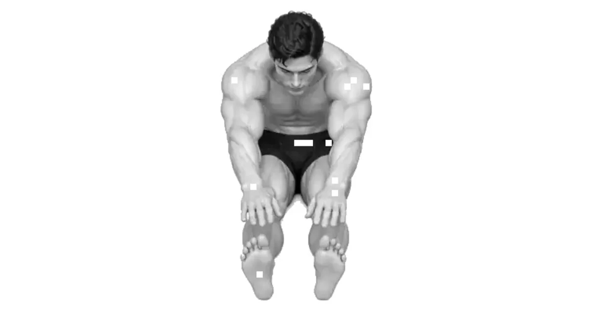 Dráhy klíčových kloubů během Spine Flex