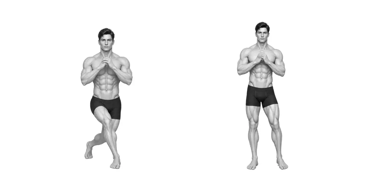 Curtsy Lunge — Ilipat ang iyong paa sa harap nang nakaharap ang iyong katawan at pelvis.