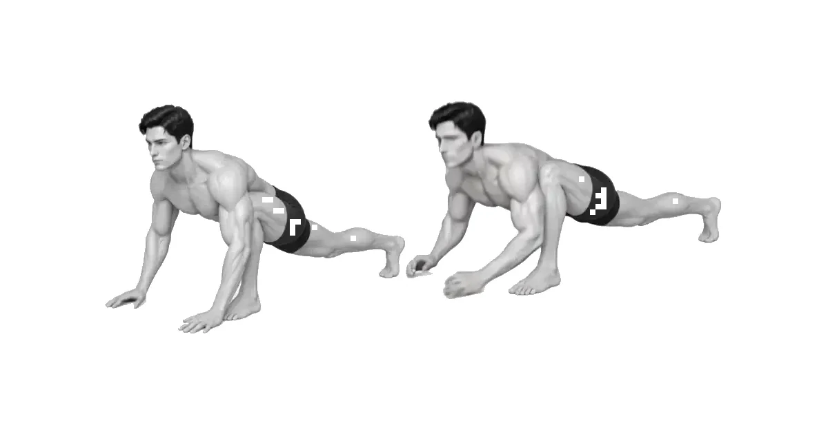 Pose ng butiki — Ang nakokontrol na hanay ay ang tamang hanay ng pagpapatakbo