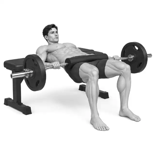 Demonstrasyon ng galaw ng Hip Thrust