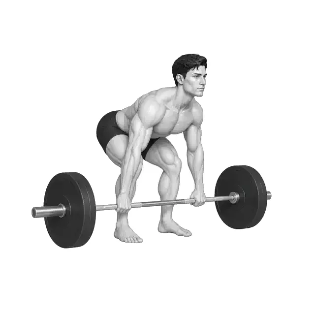 Ukázka pohybu cviku Power Clean