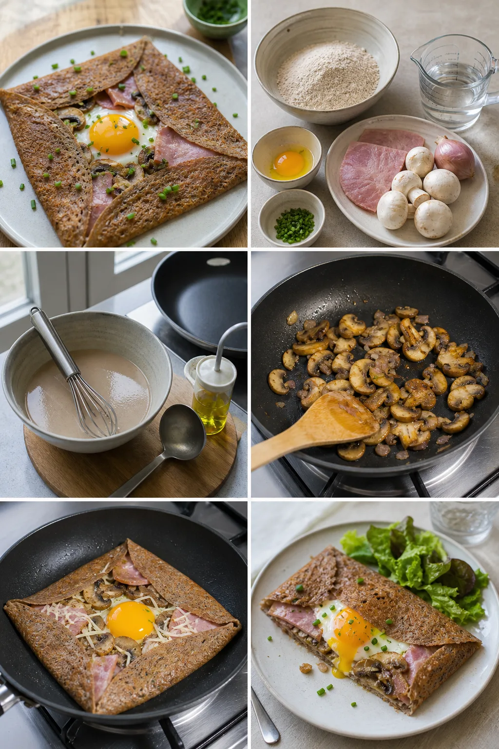 Galettes bretonnes français allégé prêt à servir