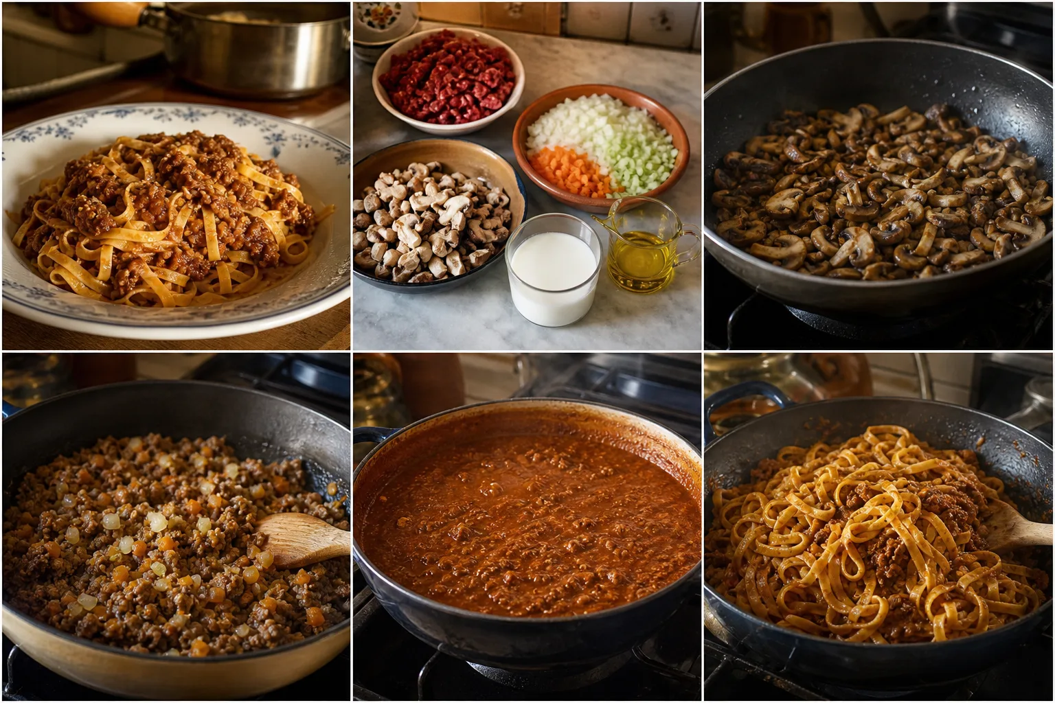 Pasta al ragù casalingo finito, nella versione più leggera