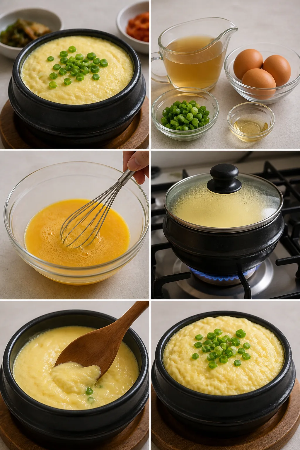 가볍게 완성한 계란찜 한 그릇
