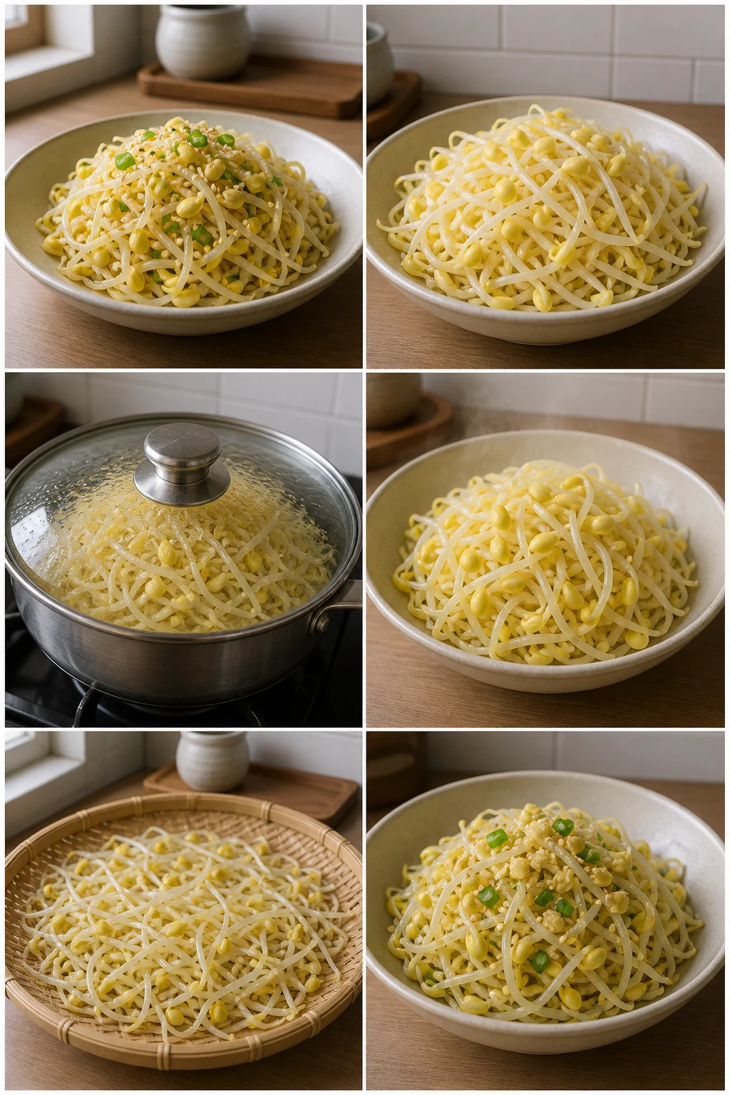 가볍게 완성한 콩나물무침 한 그릇