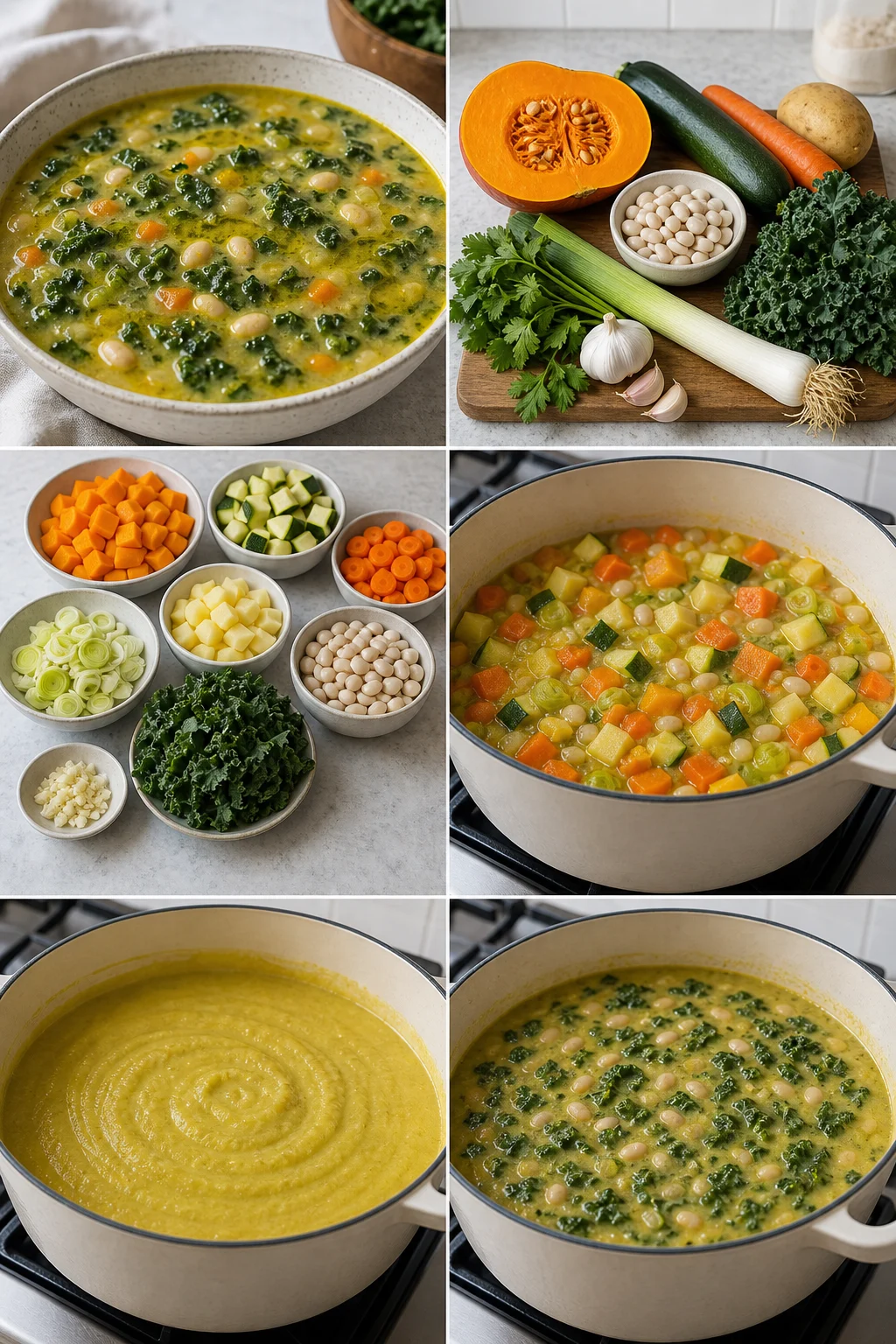 Sopa de legumes caseiro mais leve pronto a servir numa mesa portuguesa