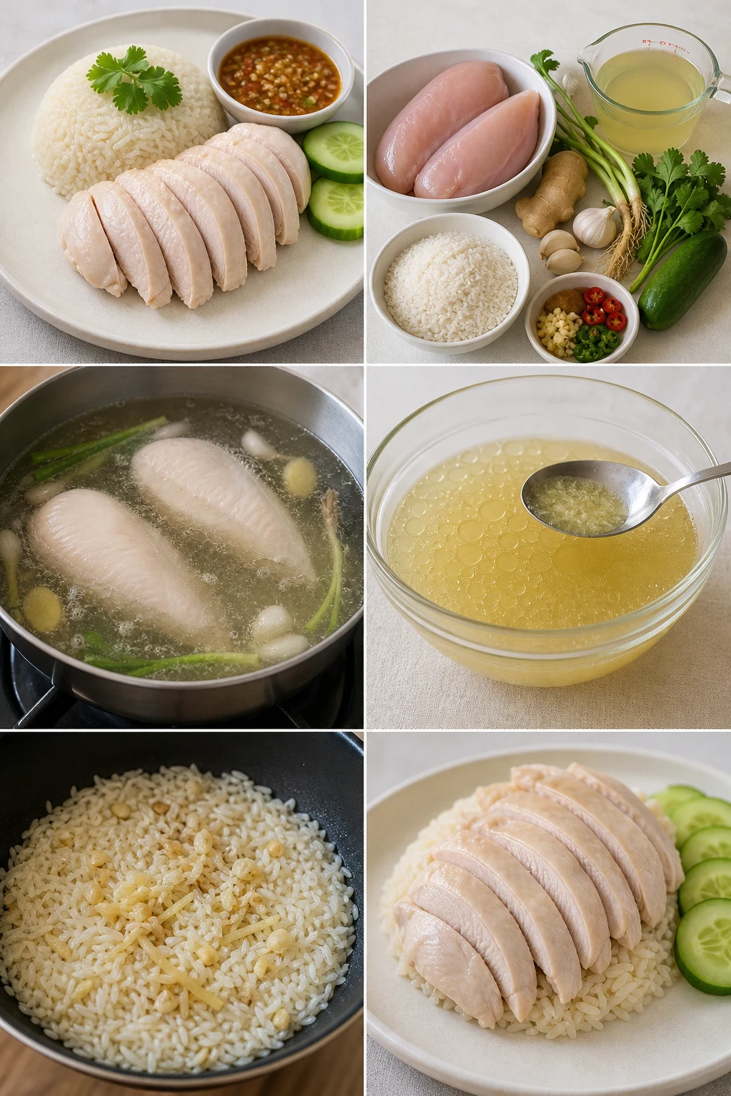 ข้าวมันไก่ สูตรเบาลงจัดเสิร์ฟในปริมาณที่วัดไว้